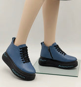 Ghete piele naturala Dare JeansBlue