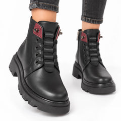 Ghete piele naturala Cluj Black