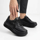 Pantofi piele naturala Milano Black