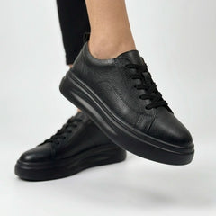 Pantofi piele naturala Italia Black