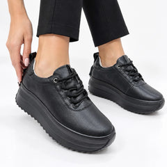 Pantofi piele naturala Paris Black