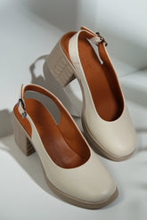 Sandale piele naturala Soleo Bej image 0