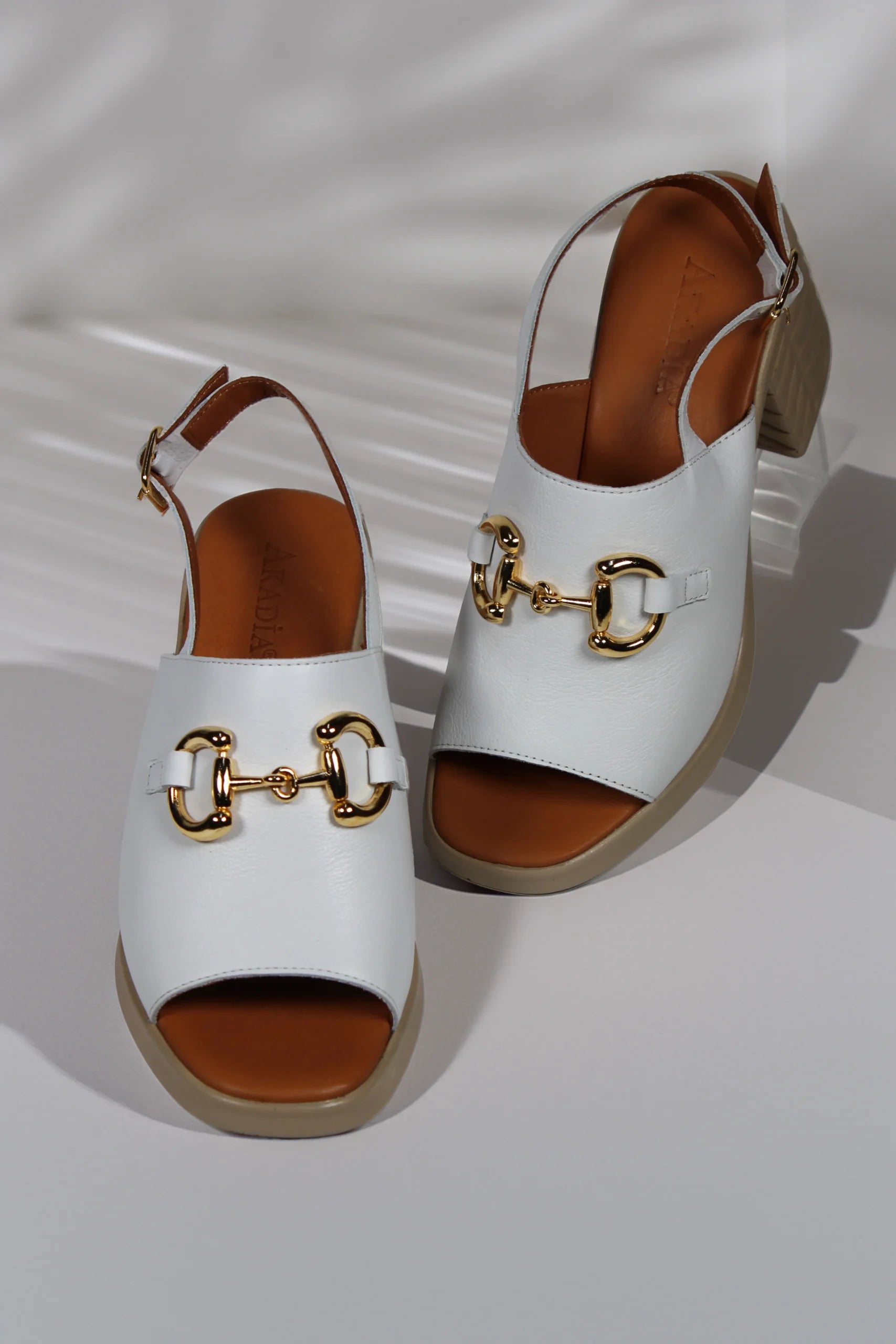 Sandale piele naturala Ventus Alb image 1