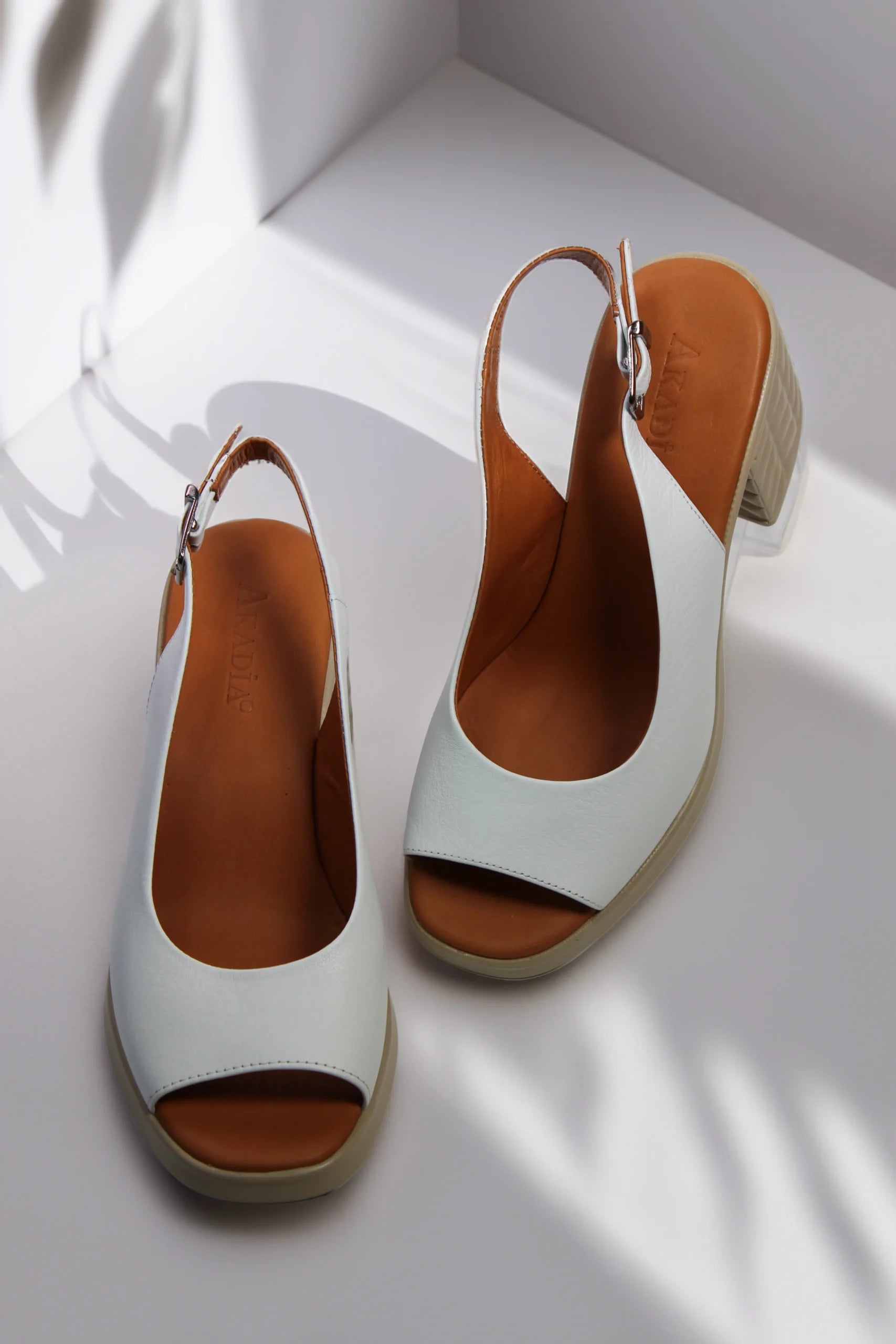 Sandale piele naturala Azura Alba image 3