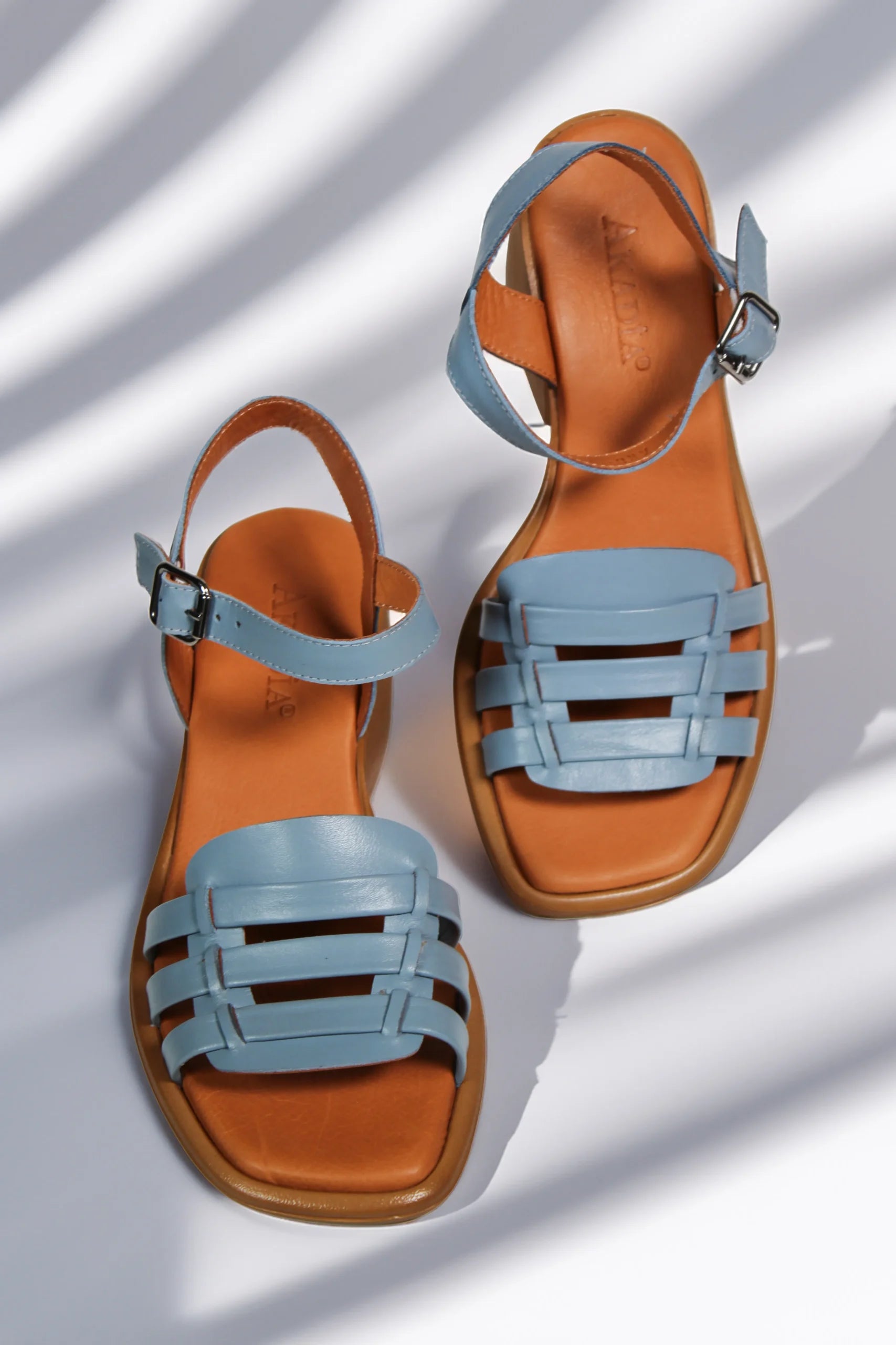 Sandale piele naturala Caleta Albastra image 2