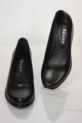 Pantofi piele naturala Dafne Negru image 2