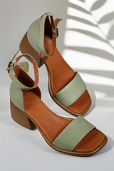Sandale piele naturala Brisa Avocado image 0