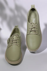 Pantofi casual dama eleganta piele naturala Colin Verde Avocado