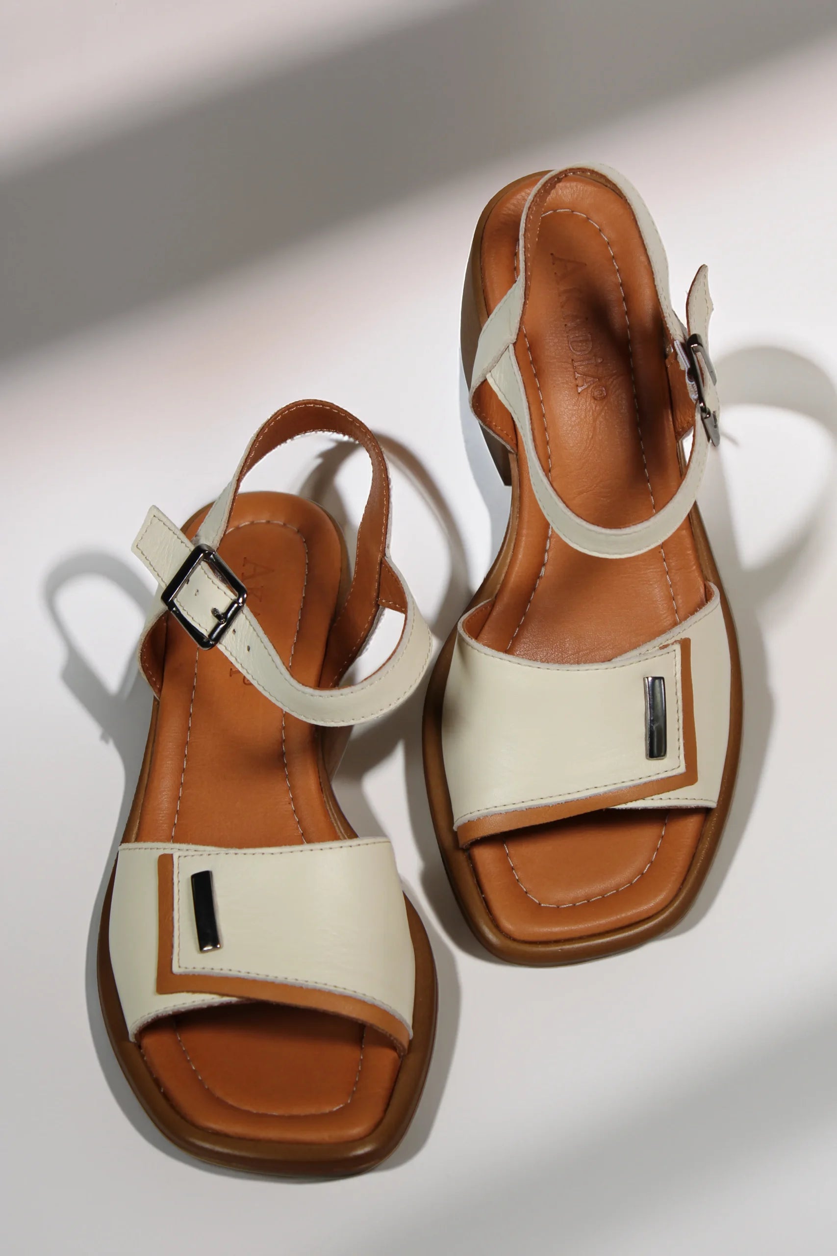 Sandale piele naturala Bahia Bej image 2