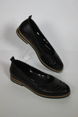 Balerini piele naturala Teresa 2 Negru image 0