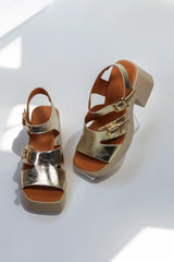 Sandale piele naturala Bruma Gold image 3