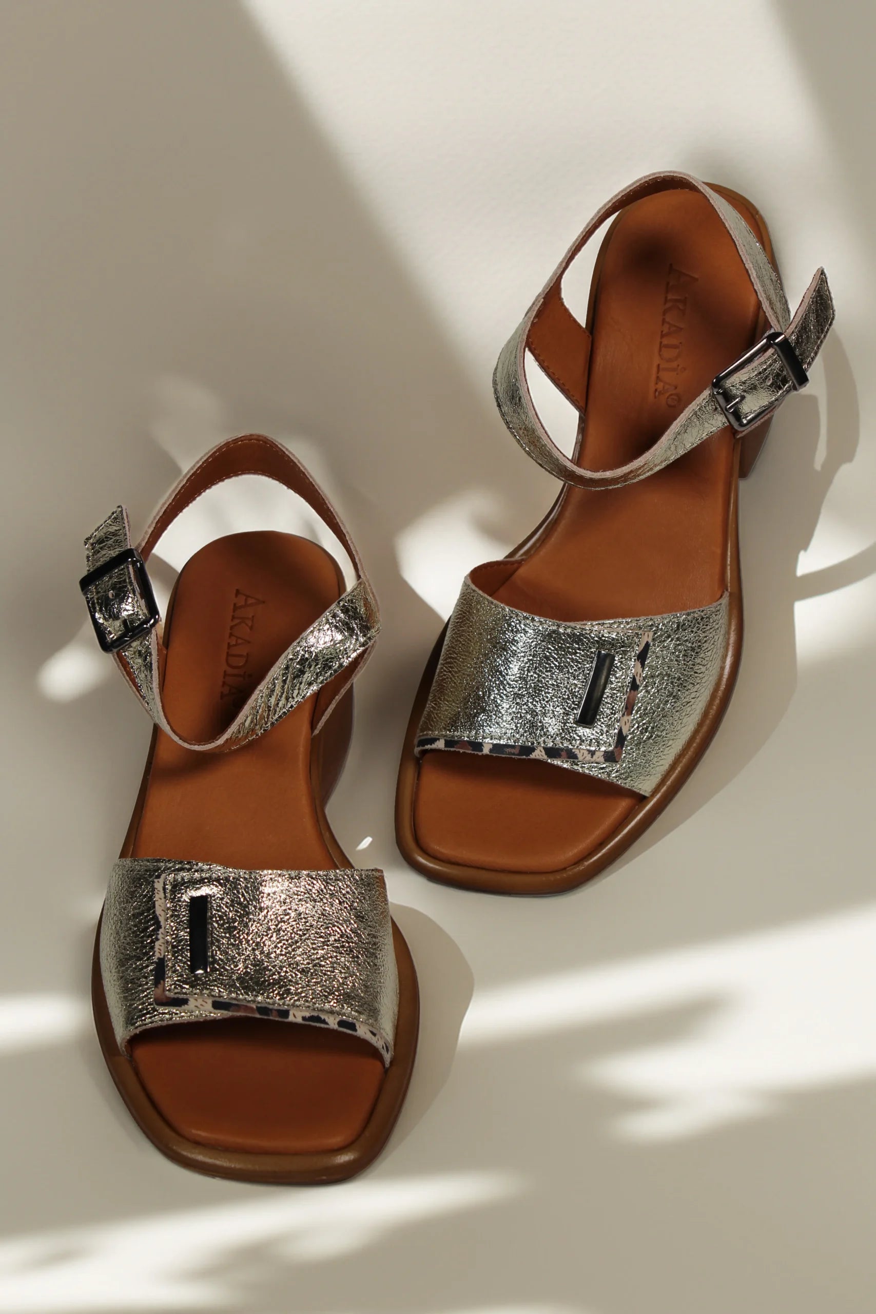 Sandale piele naturala Bahia Gold image 3