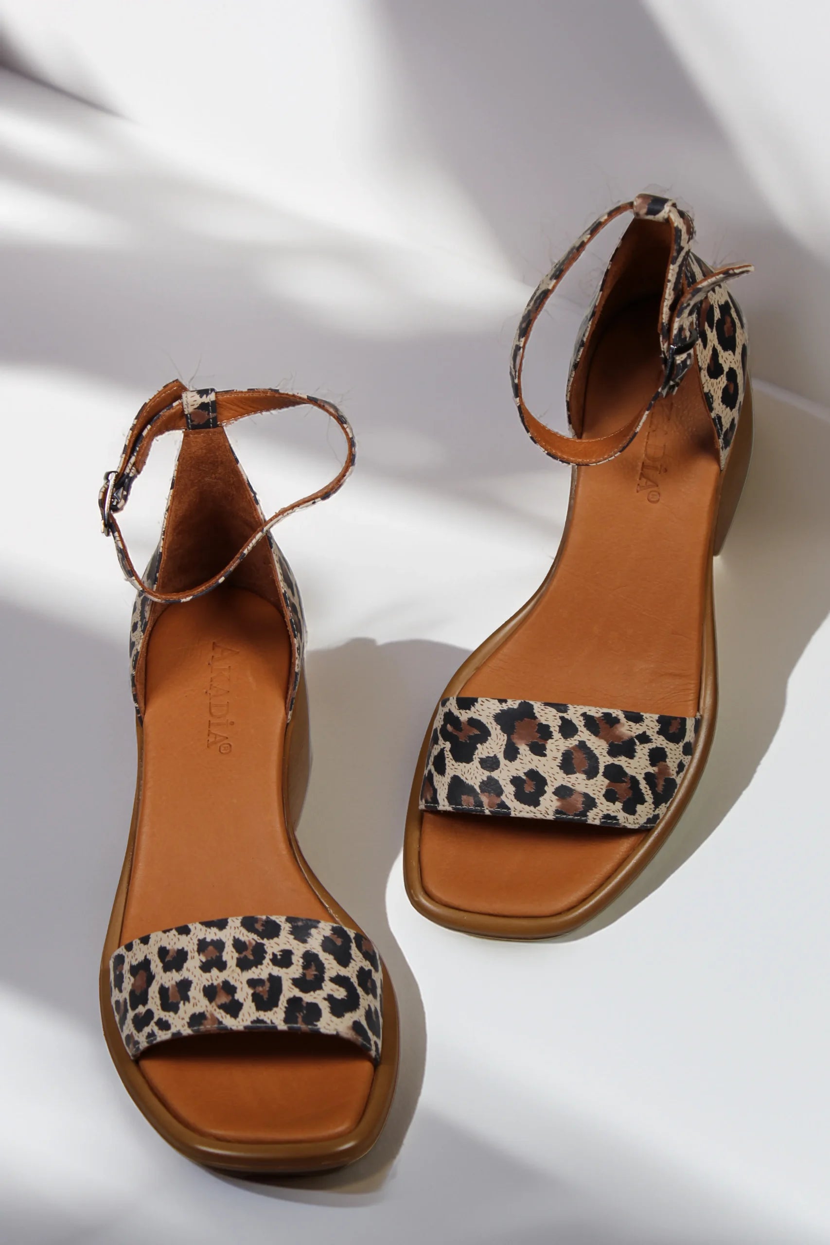 Sandale piele naturala Brisa Leopard image 1