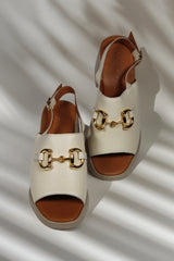 Sandale piele naturala Ventus Bej image 2