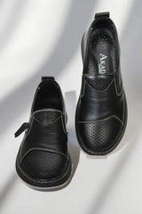 Pantofi casual dama eleganta piele naturala Heliora Neagra