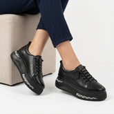 Pantofi piele naturala Athens Black