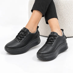 Pantofi piele naturala Paris Black