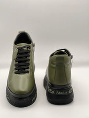 Ghete piele naturala Dare Green