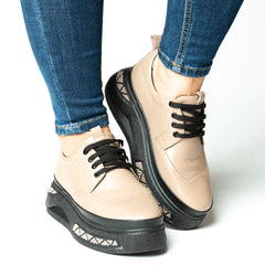 Pantofi casual dama eleganta piele naturala Lisbon Vision