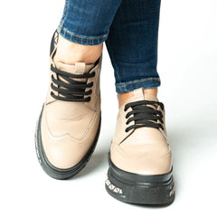 Pantofi casual dama eleganta piele naturala Lisbon Vision