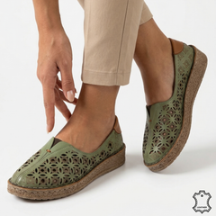 Balerini Piele Naturala Arad Green