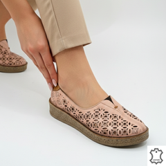 Balerini Piele Naturala Arad Pudra