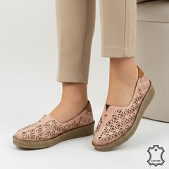 Balerini Piele Naturala Arad Pudra