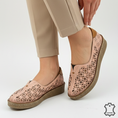 Balerini Piele Naturala Arad Pudra