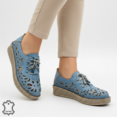 Pantofi Piele Naturala Timis JeansBlue