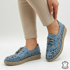 Pantofi Piele Naturala Timis JeansBlue