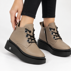Ghete piele naturala Nuts Vision