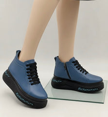 Ghete piele naturala Dare JeansBlue