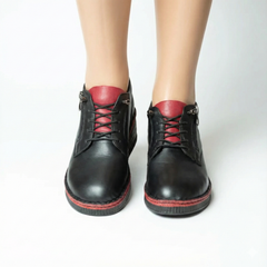 Pantofi piele naturala Manchester Black