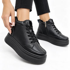 Ghete piele naturala Haarlem Black