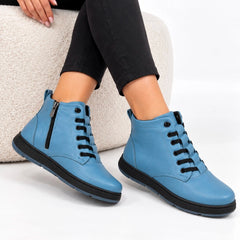 Ghete piele naturala Helsinki JeansBlue
