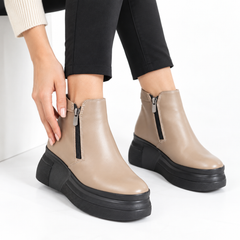 Ghete Piele Naturala Sky Vision