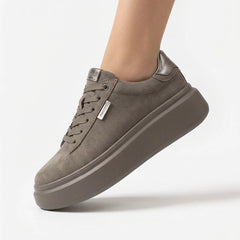 Pantofi piele naturala Lyon Beige Inchis