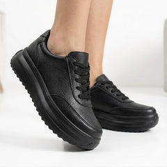 Pantofi piele naturala Milano Black