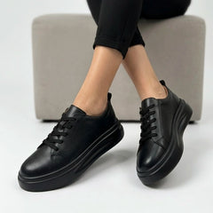 Pantofi piele naturala Italia Black