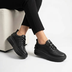 Pantofi piele naturala Paris Black