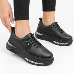 Pantofi piele naturala Suceava Black