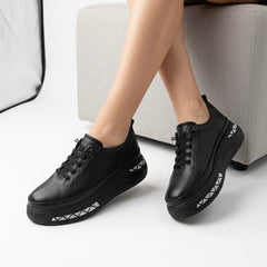 Pantofi piele naturala Suceava Black